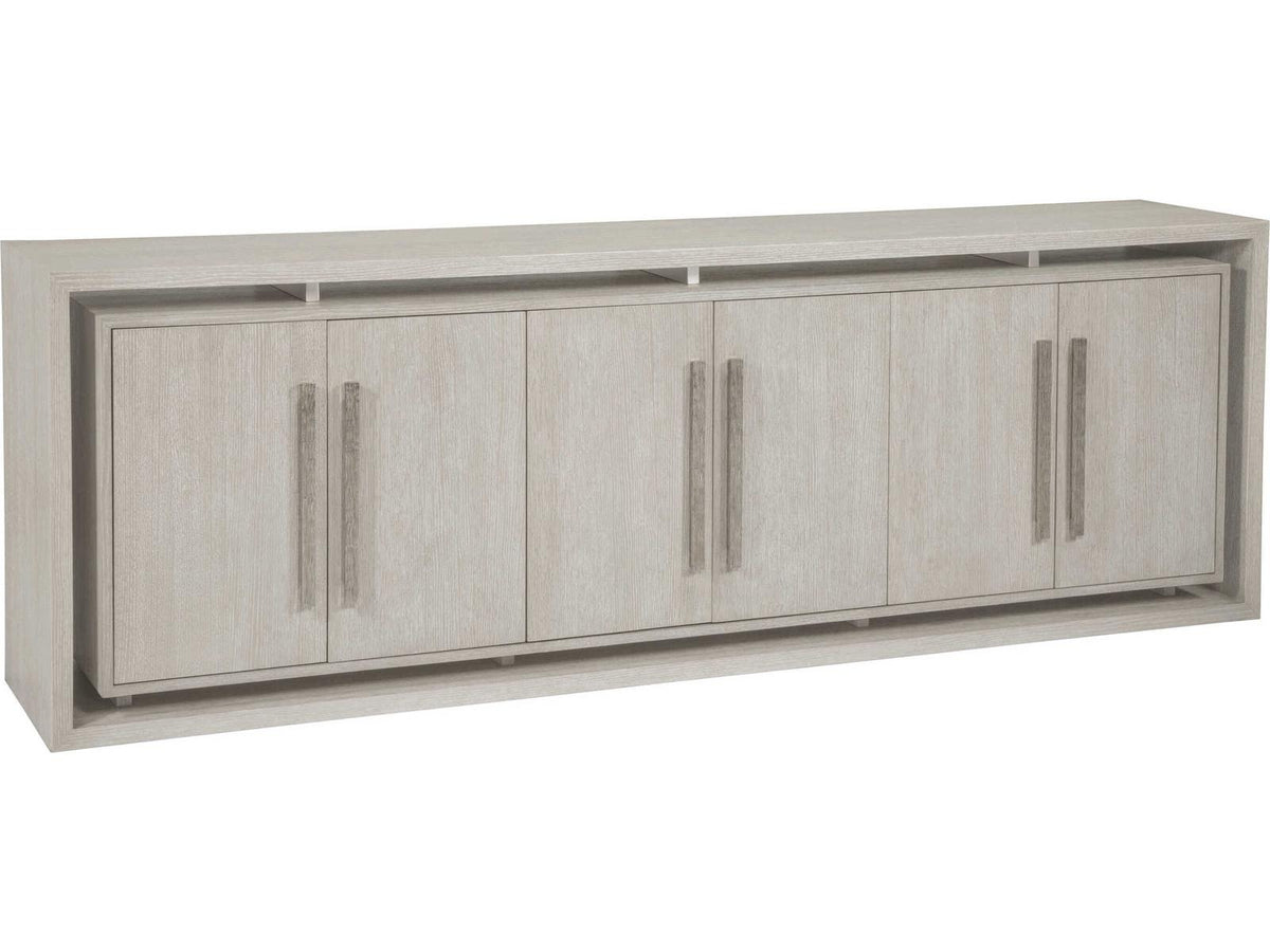 Home Mar Monte 98-Inch Long Media Console in Champagne Taupe Oak