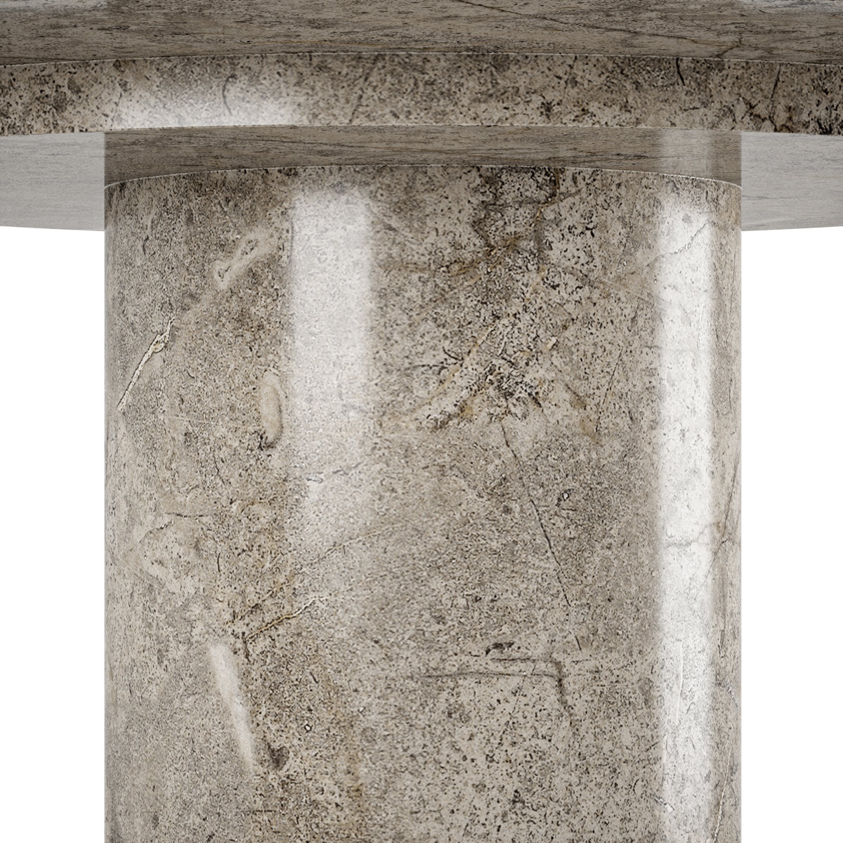 Abramo Round Marble Dining Table