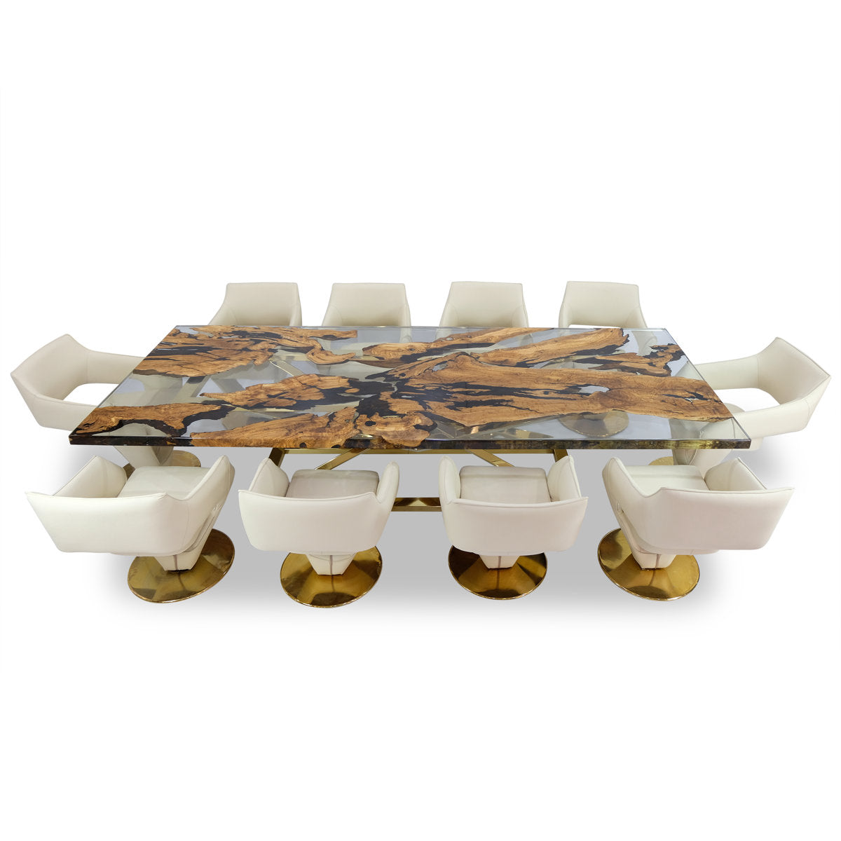 Arditi Collection Abruzzo Olive Pedestal Dining Table