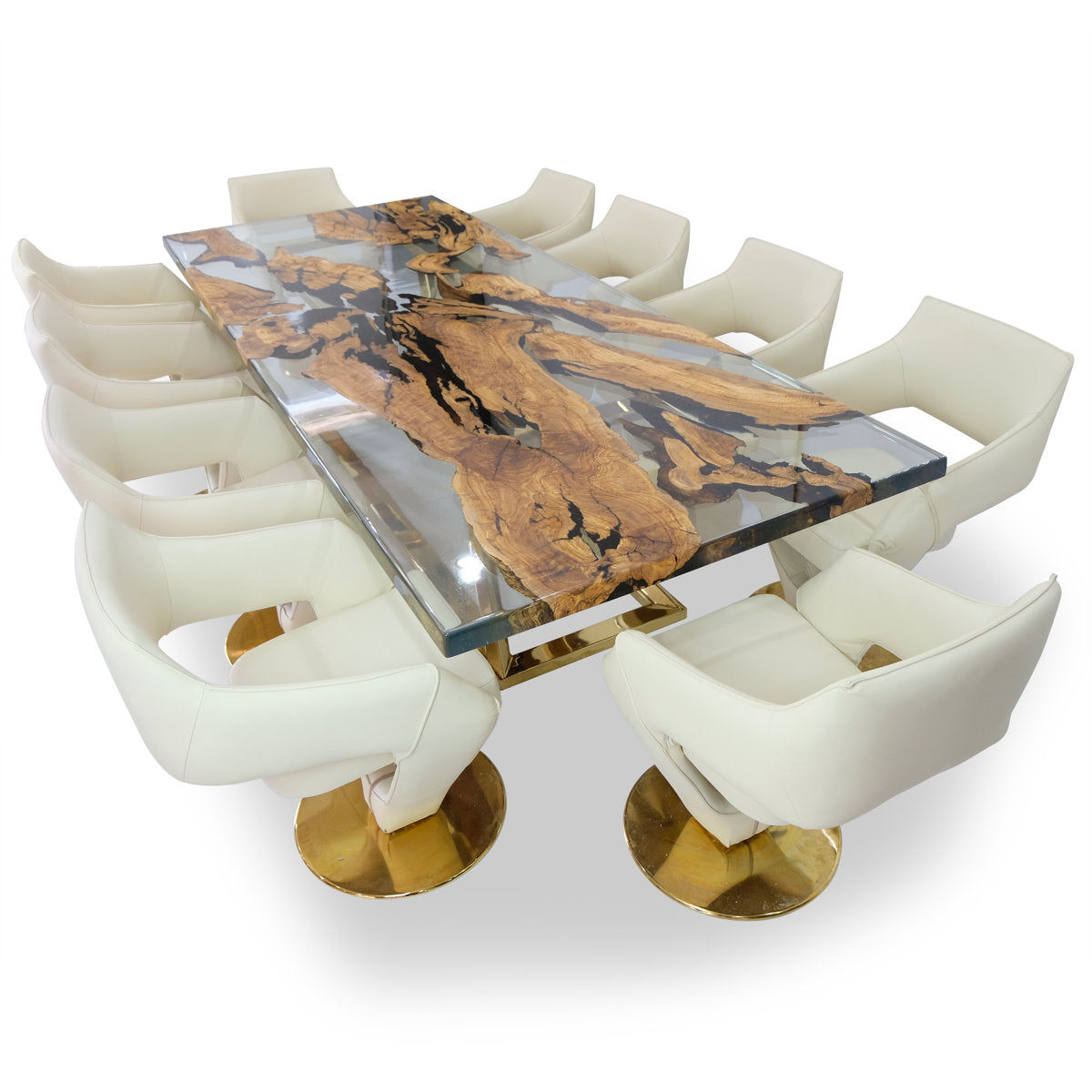 Arditi Collection Abruzzo Olive Pedestal Dining Table