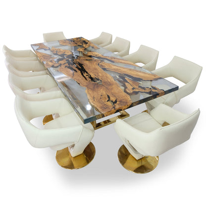 Arditi Collection Abruzzo Olive Pedestal Dining Table