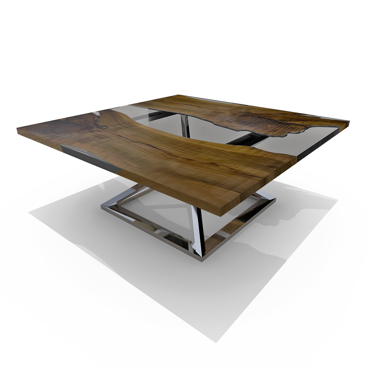 Abruzzo Walnut Wood Dining Table