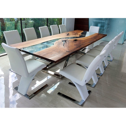Abruzzo Walnut Wood Dining Table