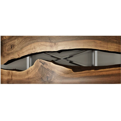 Abruzzo Walnut Wood Dining Table