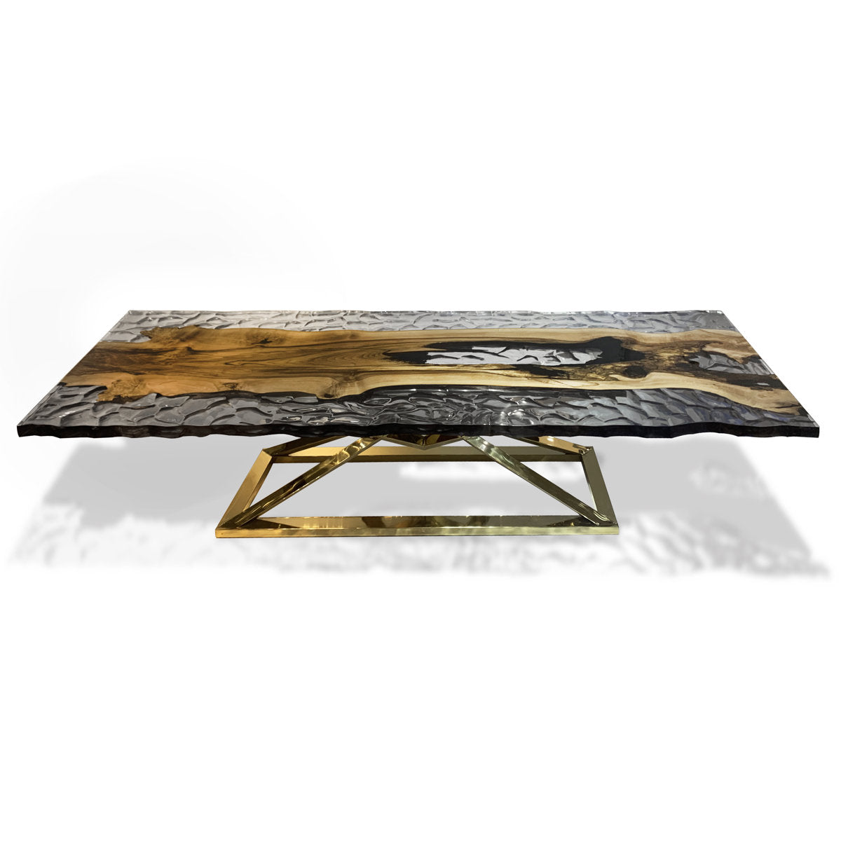 Abruzzo Walnut Wood Dining Table