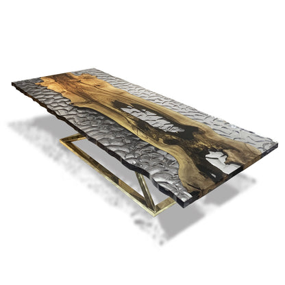Abruzzo Walnut Wood Dining Table