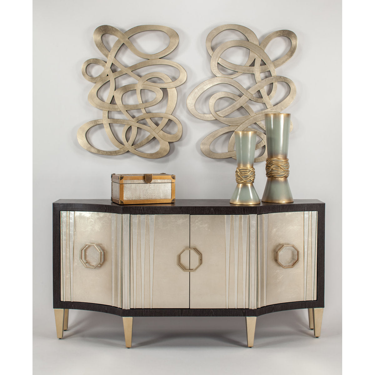 Artmax 4 Door Accent Cabinet