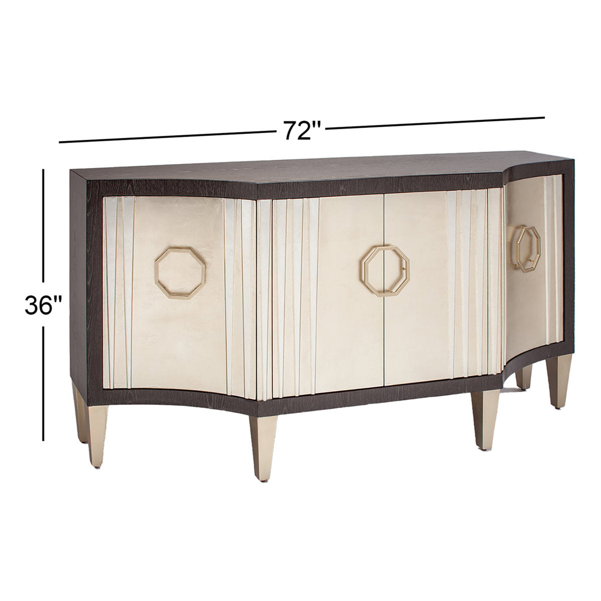 Artmax 4 Door Accent Cabinet