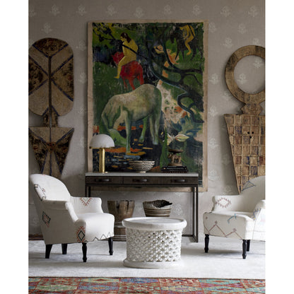 Accent Chair Armchair Chair with Ottoman