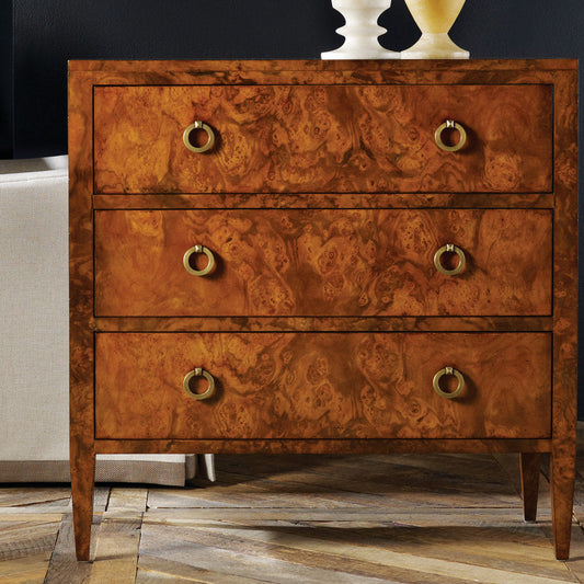 Modern History Home 3 Drawer Accent Chest