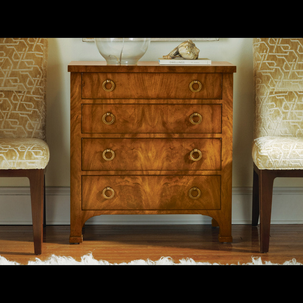 Modern History Home 4 Drawer Accent Chest