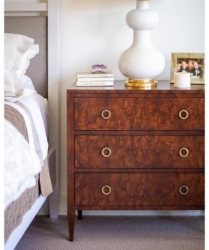 Modern History Home 3 Drawer Accent Chest