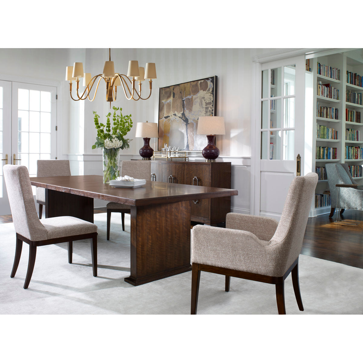 Adrian 86.25'' W Solid Wood Sideboard