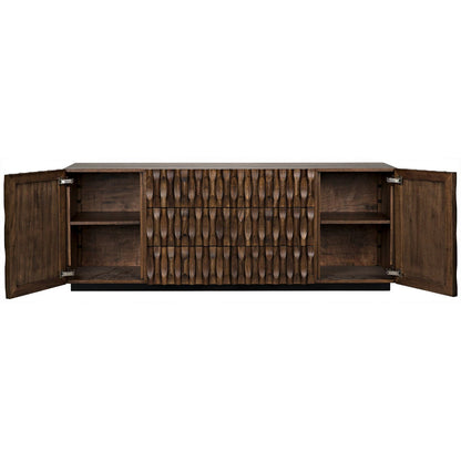 Alameda 81.5'' W Solid Wood Sideboard