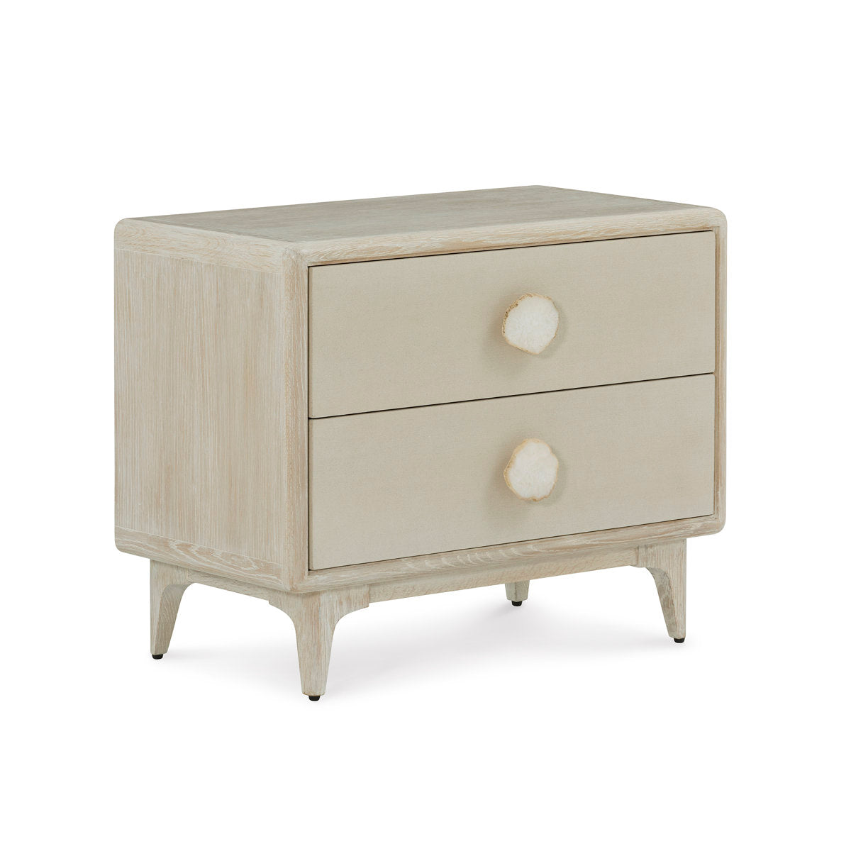 Alba 2 - Drawer Solid Wood Nightstand