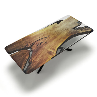 Alcantara Solid Wood Dining Table