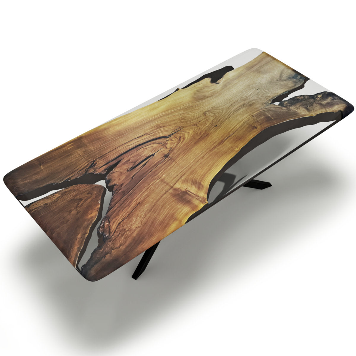Alcantara Walnut Wood Dining Table