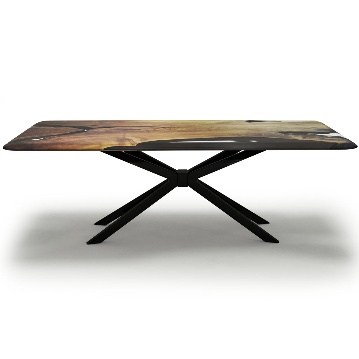 Alcantara Walnut Wood Dining Table