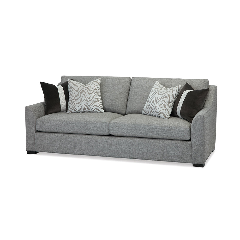 Massoud Furniture Alec 92 Flared Arm Sofa