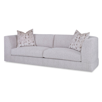 Ambella Alex 96 Tuxedo Arm Sofa With Reversible Cushions