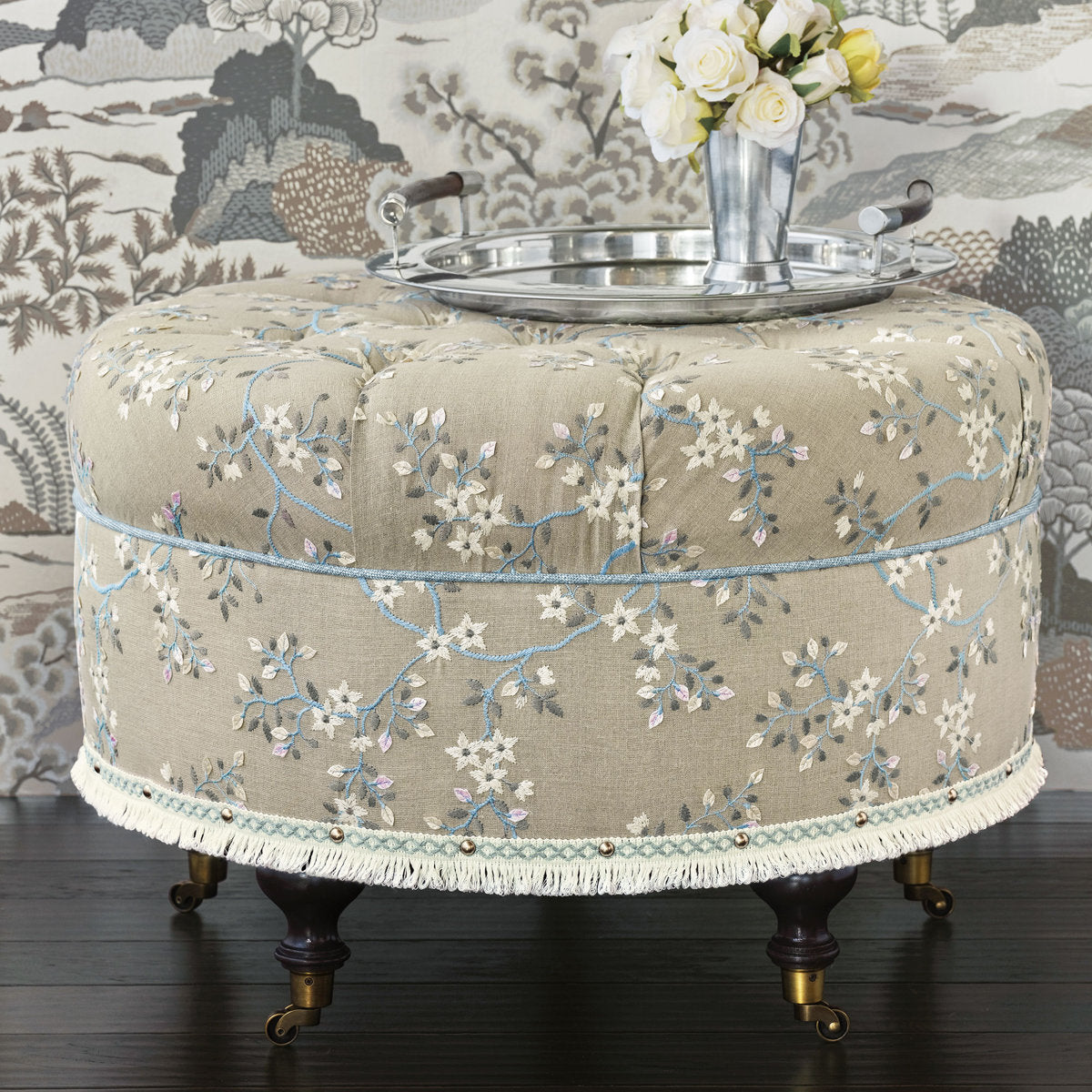 Eastern Accents Amberlynn 29 Wide Ottoman With Storage
