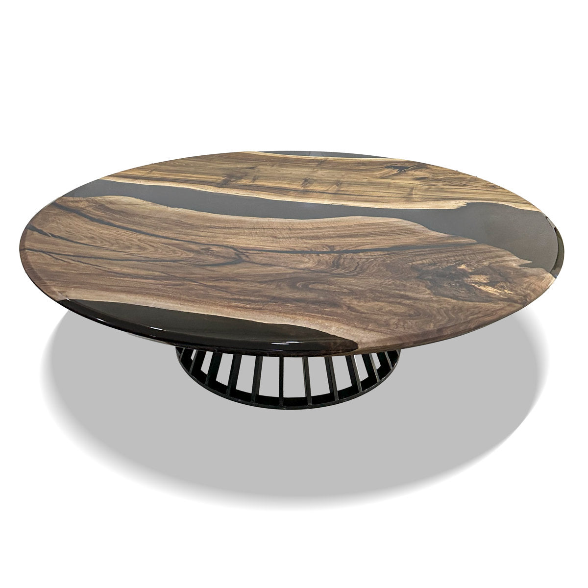 Amiata Round Solid Wood Dining Table