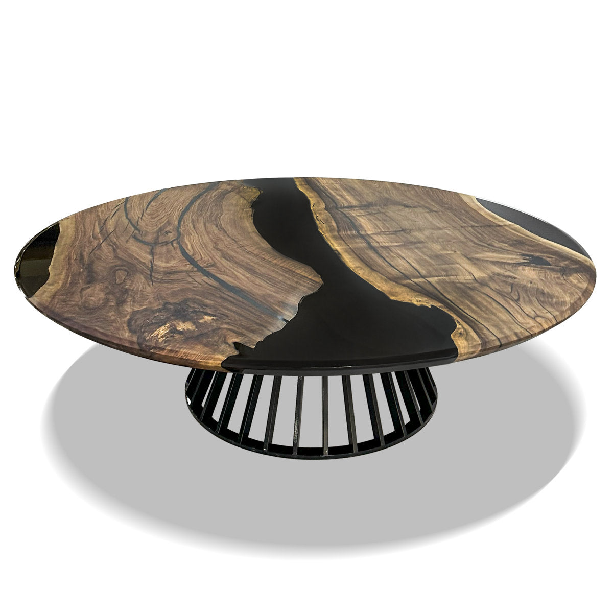 Amiata Round Solid Wood Dining Table