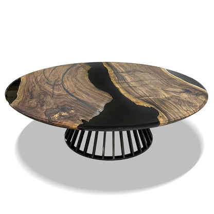 Amiata Round Solid Wood Dining Table