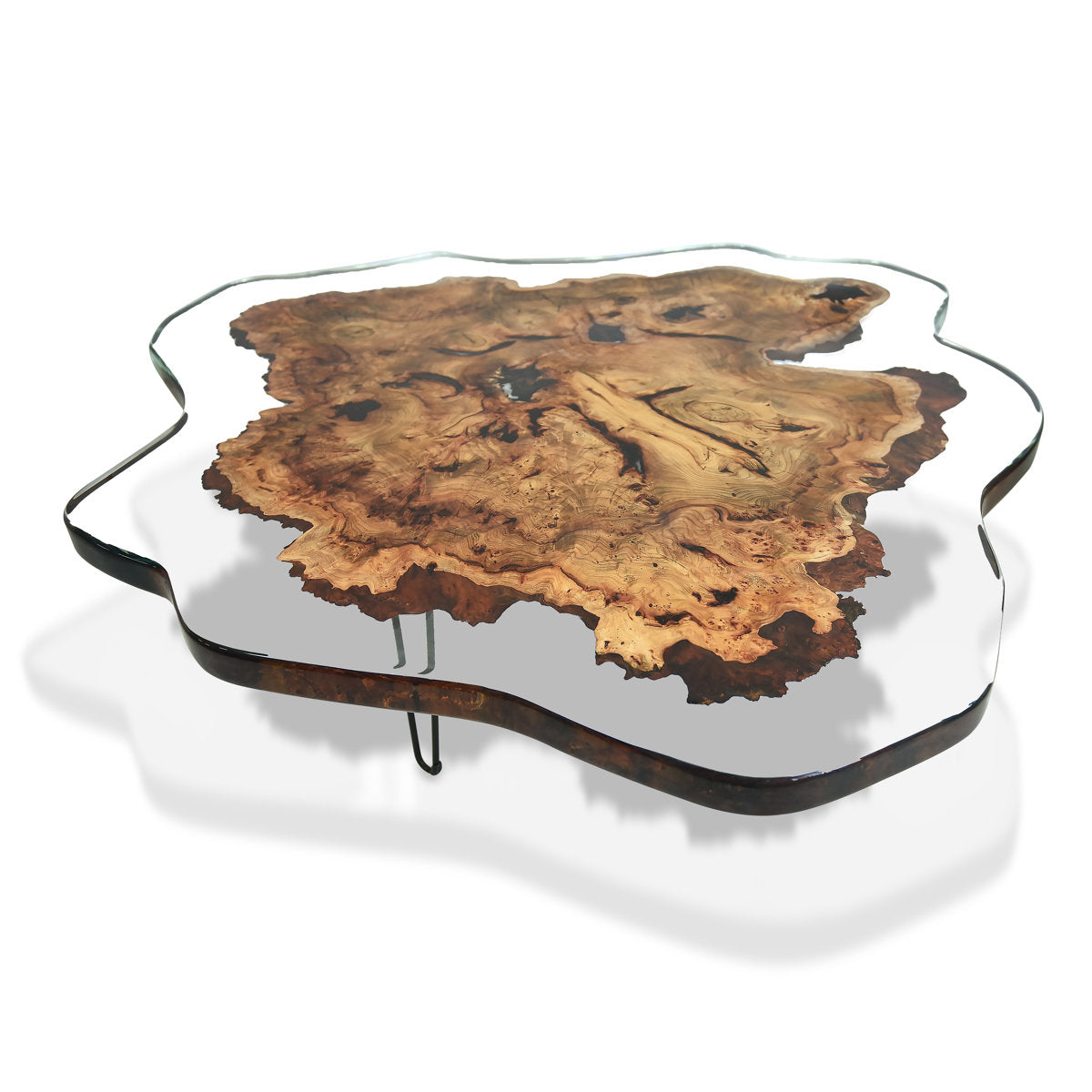 Arditi Collection Amorphous Solid Wood 4 Legs Coffee Table