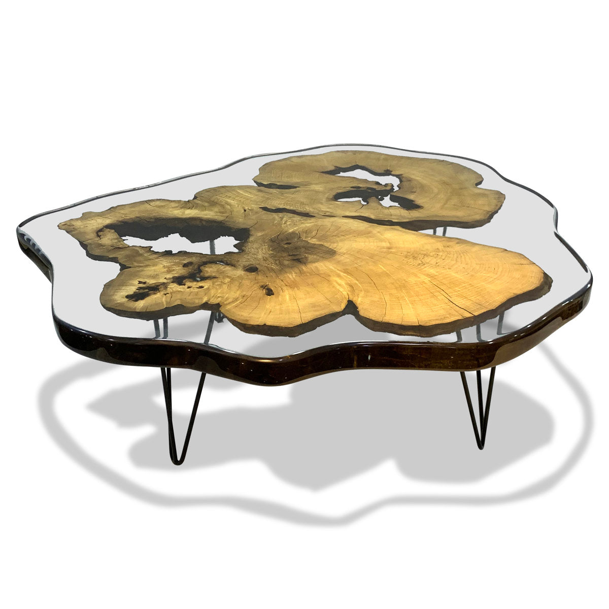 Arditi Collection Amorphous Solid Wood Sled Coffee Table