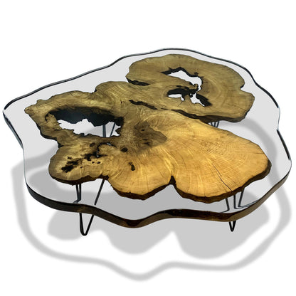Arditi Collection Amorphous Solid Wood Sled Coffee Table