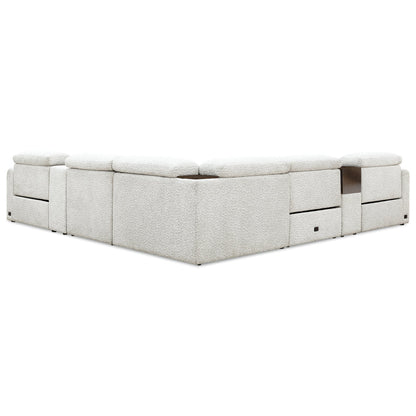 Hooker Furniture Anaheim Seven Piece Power Sectional