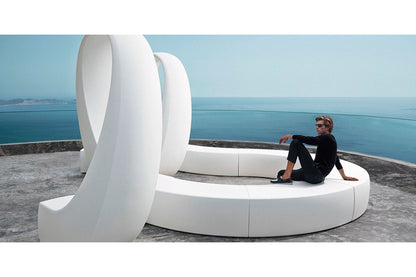 And Plastic Tete-a-Tete Bench