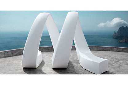 And Plastic Tete-a-Tete Bench