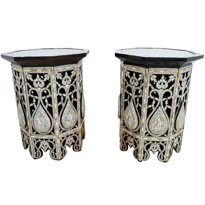Andalusian Glass End Table (Set of 2)
