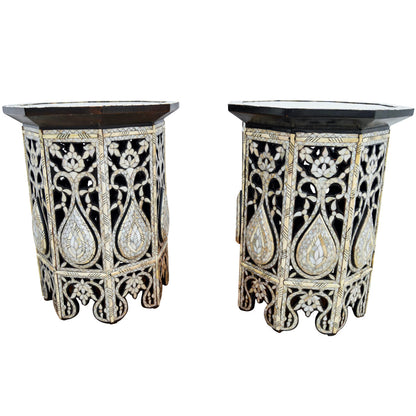 Andalusian Glass End Table (Set of 2)