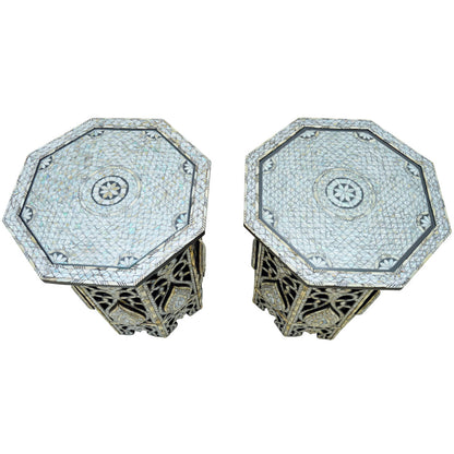 Andalusian Glass End Table (Set of 2)