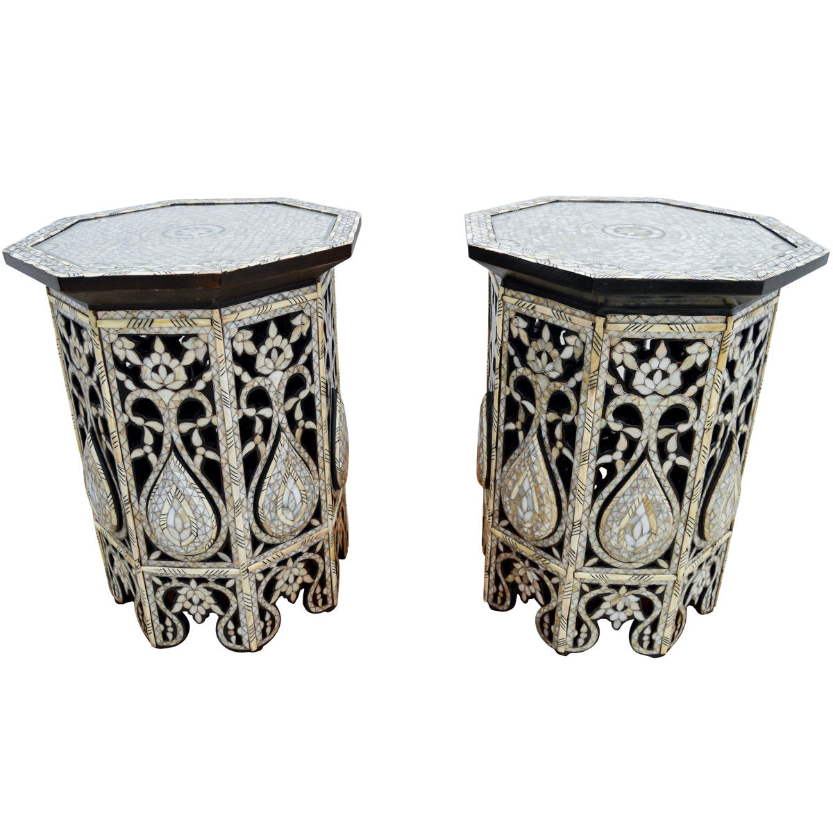 Andalusian Glass End Table (Set of 2)