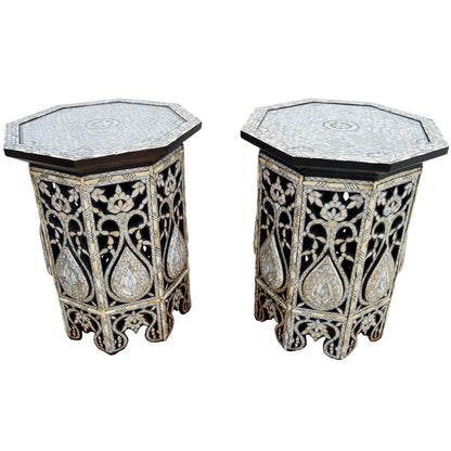 Andalusian Glass End Table (Set of 2)