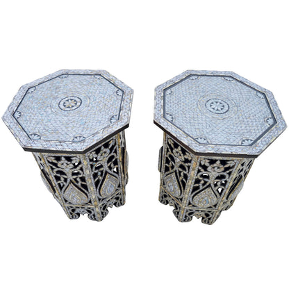 Andalusian Glass End Table (Set of 2)