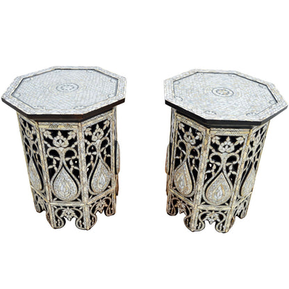 Andalusian Glass End Table (Set of 2)