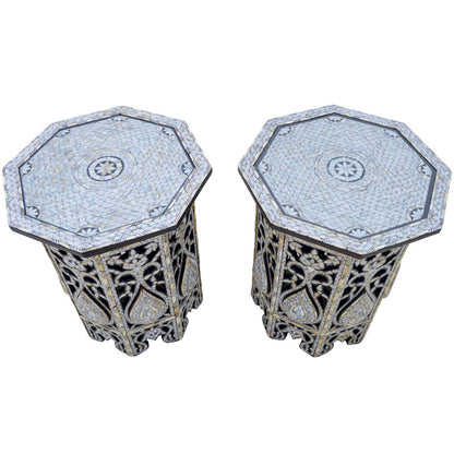 Andalusian Glass End Table (Set of 2)