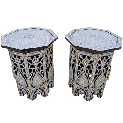 Andalusian Glass End Table (Set of 2)