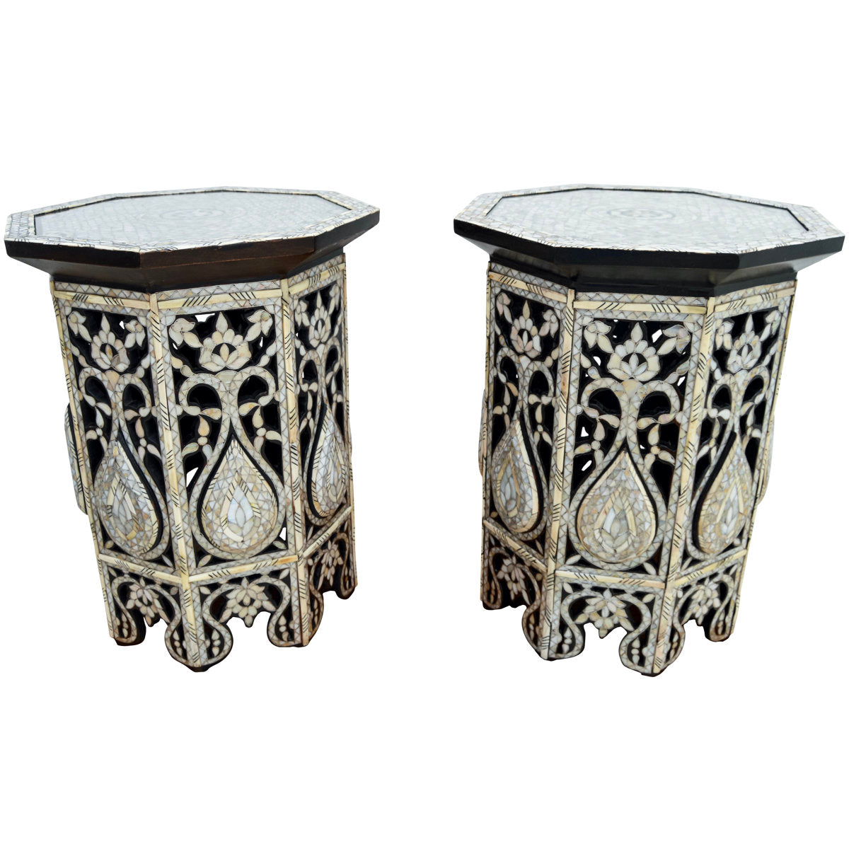 Andalusian Glass End Table (Set of 2)