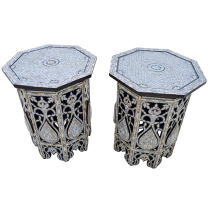 Andalusian Glass End Table (Set of 2)