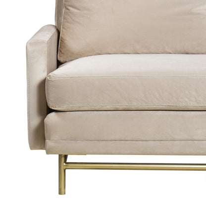 Andrew Martin Velvet Sofa