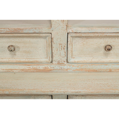 Angelique Solid Wood China Cabinet
