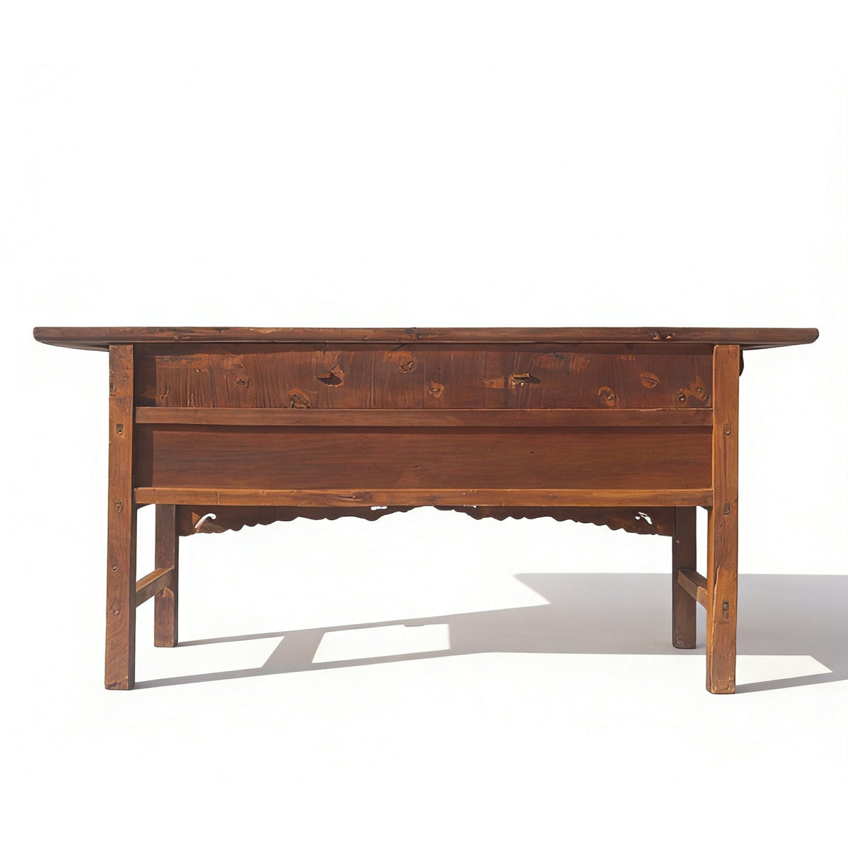 Antique Chinese 72" Long Apothecary Cabinet