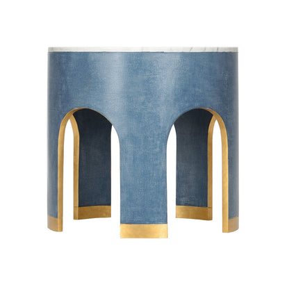 Aqueduct Marble End Table