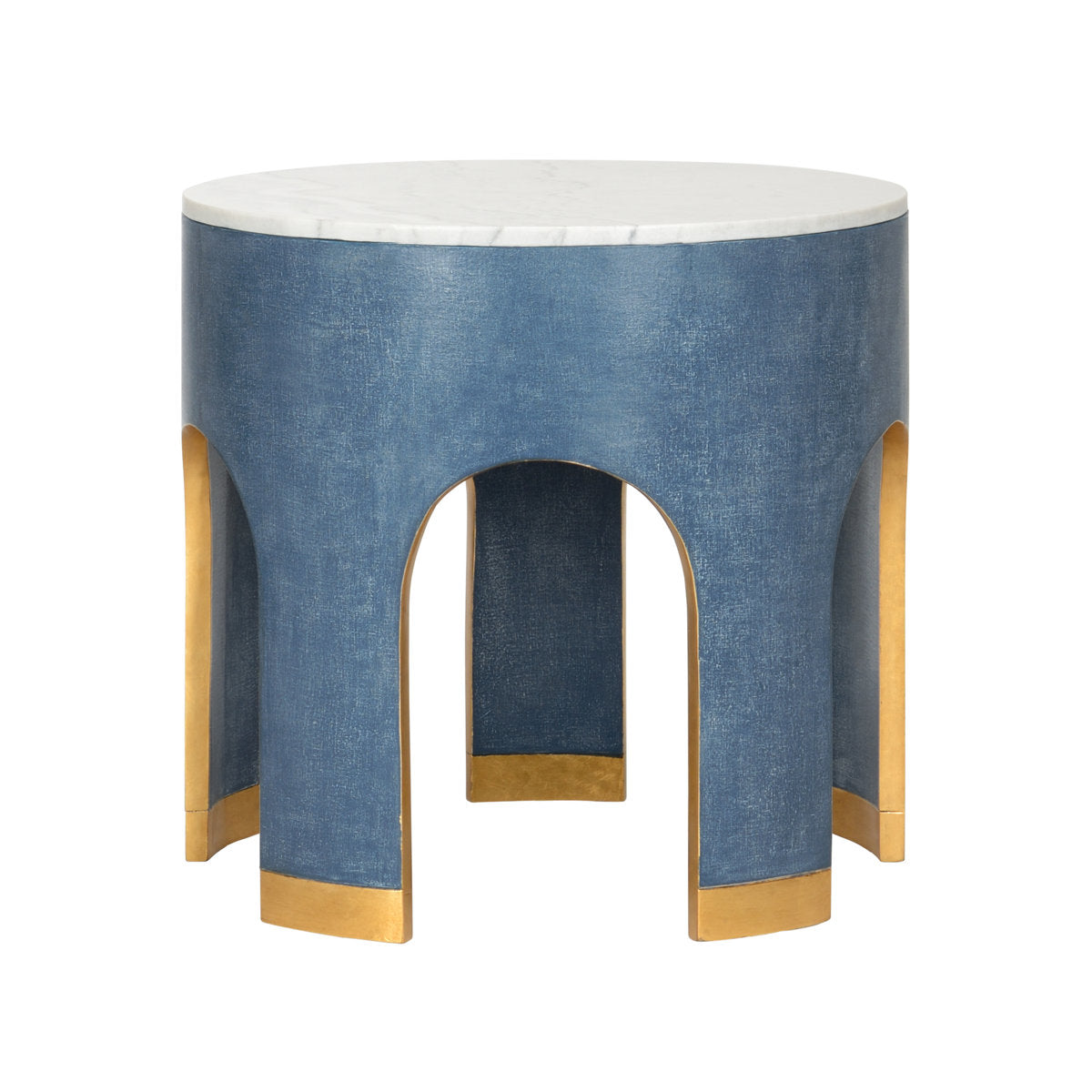 Aqueduct Marble End Table